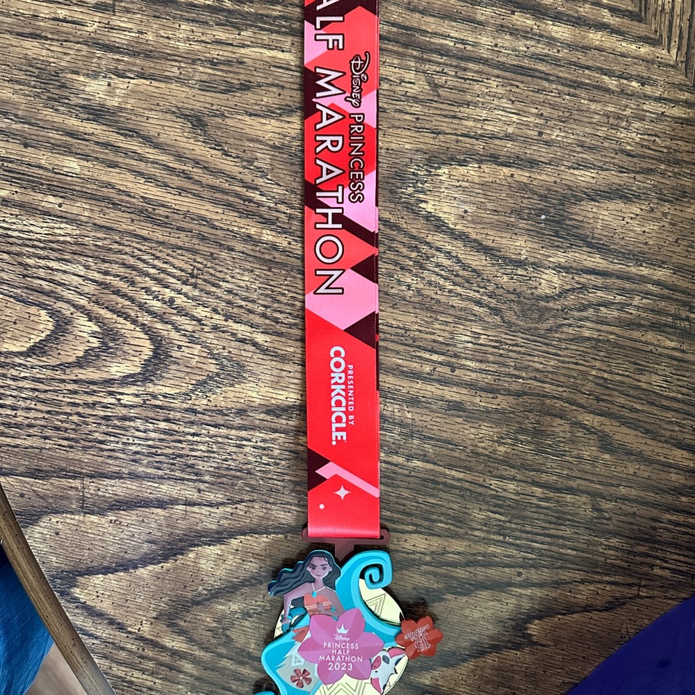 runDisney 2023 Princess Half Marathon Medal